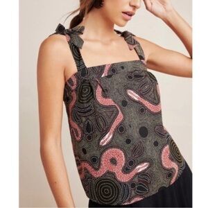 Anthropologie Corey Lynn Calter Snake Top Size XS